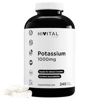 Produktbild von HIVITAL Kaliumcitrat 1000 mg Kapseln 240 Stück vegan ohne Zusatzstoffe
