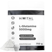 Produktbild von HIVITAL L-Glutamin Pulver 5000 mg 750 g vegan ohne Zusatzstoffe