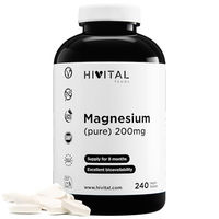 Produktbild von Hivital Magnesium Citrat 200 mg Tabletten vegan glutenfrei laktosefrei zuckerfrei 240 Stück