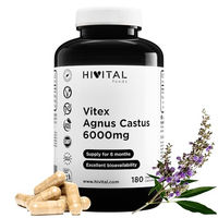Produktbild von HIVITAL Mönchspfeffer Vitex Agnus Castus Extrakt 6000 mg 180 vegane Kapseln