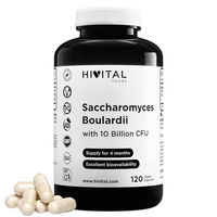 Produktbild von Hivital Saccharomyces Boulardii 10 Milliarden KBE vegane Kapseln 120 Stück