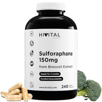 Produktbild von Hivital Sulforaphan 150 mg Kapseln 240 Stück vegan glutenfrei laktosefrei zuckerfrei