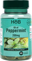 Holland & Barrett Pfefferminzöl Kapseln 200 mg – Bild 1 von 2