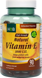Holland & Barrett Vitamin E 1000 IU Kapseln – Bild 1 von 2
