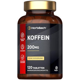 Horbaach Koffein Tabletten vegan ohne Zusatzstoffe – Bild 1 von 8