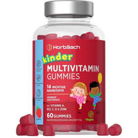 Produktbild von Horbaach Multivitamin Gummis für Kinder vegan vegetarisch glutenfrei laktosefrei ohne Zusatzstoffe 60 Stück