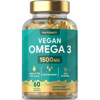 Produktbild von Horbaach Omega 3 Kapseln vegan ohne Zusatzstoffe