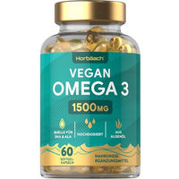 Produktbild von Horbaach Omega 3 Kapseln vegan ohne Zusatzstoffe