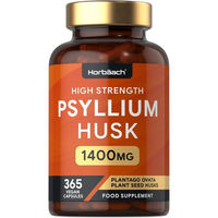 Produktbild von Horbaach Psyllium Husk Flohsamenschalen Kapseln vegan und ohne Zusatzstoffe