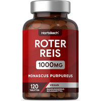 Produktbild von Horbaach Roter Reis Tabletten laktosefrei und ohne Zusatzstoffe 120 Stück