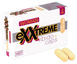 HOT eXXtreme Libido Caps Woman Kapseln mit pflanzlichem Ursprung 2 Stück – Bild 1 von 2