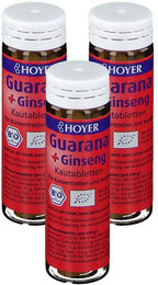 HOYER Guarana & Ginseng Bio Tabletten 180 Stück – Bild 1 von 1