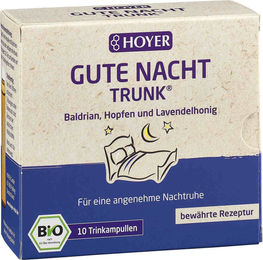 Hoyer Gute Nacht Trunk Bio Trinkampullen 12 x 100 ml – Bild 1 von 3