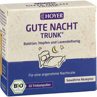Produktbild von Hoyer Gute Nacht Trunk Bio Trinkampullen 12 x 100 ml