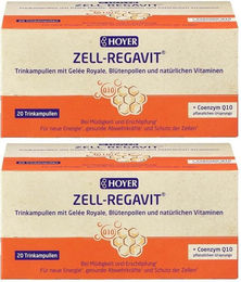 HOYER Zell-Regavit Ubiquinon Ampullen mit pflanzlichem Ursprung 20 Stück – Bild 1 von 1