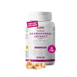 HSN Ashwagandha-Extrakt Shoden 240 mg mit 84 mg Withanolid-Glykosiden 120 vegetarische Kapseln Vegan Glutenfrei – Bild 1 von 2