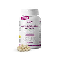 Produktbild von HSN Baicalin Scutellaria baicalensis Extrakt 500 mg pro Tagesdosis 120 Kapseln vegan ohne Zusatzstoffe