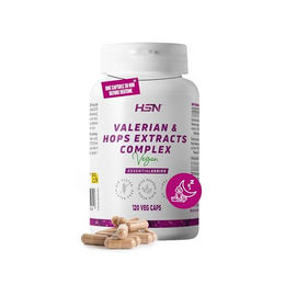HSN Baldrian- & Hopfen-Extrakt Complex 120 Kapseln Vegan Glutenfrei – Bild 1 von 2