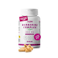 Produktbild von HSN Berberin HCl aus Berberis Aristata 500 mg 120 vegetarische Kapseln vegan glutenfrei laktosefrei