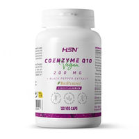 Produktbild von HSN Coenzym Q10 Ubichinon 200 mg 120 pflanzliche Kapseln vegan glutenfrei laktosefrei
