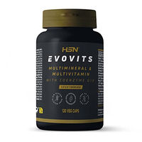 Produktbild von HSN Evovits Multivitamin-Komplex Vitamine und Mineralstoffe vegetarisch glutenfrei laktosefrei 120 Kapseln für Frauen Männer und Sportler