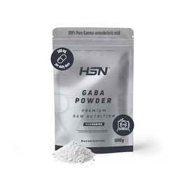 HSN GABA Pulver 500 g mit 500 mg Gamma-Aminobuttersäure pro Portion vegan und glutenfrei – Bild 1 von 3