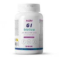 Produktbild von HSN GI BIOTICS Probiotikum mit 25 Milliarden KBE, 120 vegane Kapseln, vegan, glutenfrei und laktosefrei
