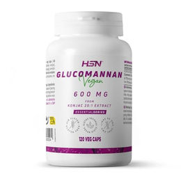 HSN Glucomannan 600 mg Kapseln 120 Stück Vegan und Glutenfrei – Bild 1 von 1
