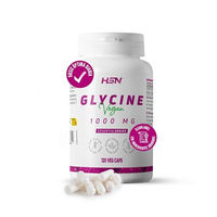 Produktbild von HSN Glycin 120 Pflanzliche Kapseln mit 3000 mg L-Glycin pro Tagesdosis vegan und glutenfrei