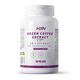 HSN Grüner Kaffee Kapseln mit Coffea Arabica Extrakt 500 mg 120 Kapseln vegan glutenfrei laktosefrei – Bild 1 von 1