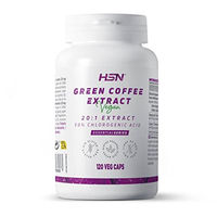 Produktbild von HSN Grüner Kaffee Kapseln mit Coffea Arabica Extrakt 500 mg 120 Kapseln vegan glutenfrei laktosefrei