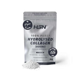 HSN Hydrolysiertes Kollagen aus Rind als Pulver, glutenfrei und laktosefrei, 1 kg – Bild 1 von 3