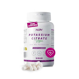HSN Kaliumcitrat Kapseln mit 600 mg elementarem Kalium pro Tagesdosis, 120 pflanzliche Kapseln, vegan, glutenfrei und laktosefrei – Bild 1 von 1