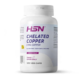 HSN Kupferbisglycinat 3 mg Kupfer Kapseln 120 Stück Vegan und Glutenfrei – Bild 1 von 1