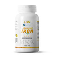 Produktbild von HSN Liposomales Eisen 30 mg LipoCellTech mit 60 pflanzlichen Kapseln vegan und glutenfrei