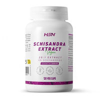 Produktbild von HSN Schisandra Chinensis Extrakt 500 mg mit 9% Schisandrine, 120 Kapseln, vegan und glutenfrei