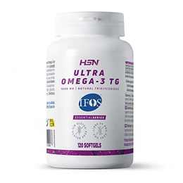 HSN Ultra Omega 3 Fischöl mit Vitamin E hochkonzentriert mit 35% EPA und 25% DHA glutenfrei und laktosefrei 120 Perlen – Bild 1 von 1