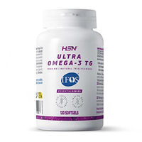 Produktbild von HSN Ultra Omega 3 Fischöl mit Vitamin E hochkonzentriert mit 35% EPA und 25% DHA glutenfrei und laktosefrei 120 Perlen