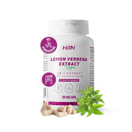 HSN Zitronenverbene-Extrakt 400 mg mit 10% Verbascosid, 120 vegane Kapseln, glutenfrei – Bild 1 von 2