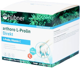 Hübner Arthoro L-Prolin Direkt Pulver vegan glutenfrei laktosefrei – Bild 1 von 2