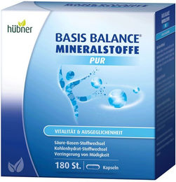 Hübner Basis Balance Mineralstoff-Komplex vegan vegetarisch 180 Kapseln – Bild 1 von 1