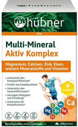 Hübner Basis Balance Multi-Mineral Komplex Pulver Zitrone 1000g für Sportler – Bild 1 von 1