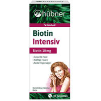 Produktbild von Hübner Biotin intensiv Tabletten für Erwachsene 30 Stück