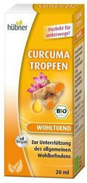 Hübner Curcuma Tropfen Bio Vegan ohne Zusatzstoffe – Bild 1 von 1