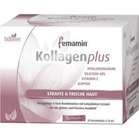 Produktbild von Hübner Femamin Kollagen Plusgel Beauty-Kollagen-Kombi laktosefrei 30 Sticks