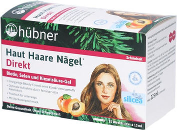 Hübner Haut Haare Nägel Direkt Sticks mit Zink Biotin und Selen laktosefrei glutenfrei – Bild 1 von 3