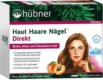 Hübner Haut Haare Nägel Direkt Sticks mit Zink Biotin und Selen ohne Zusatzstoffe – Bild 1 von 3
