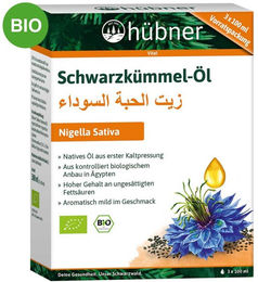 Hübner Schwarzkümmelöl Bio 300 ml – Bild 1 von 2