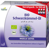 Produktbild von Hübner Schwarzkümmelöl Bio Kapseln 300 ml