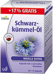 Hübner Schwarzkümmelöl Kapseln 105 Stück – Bild 1 von 1